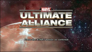 Marvel - Ultimate Alliance (EU) screen shot title